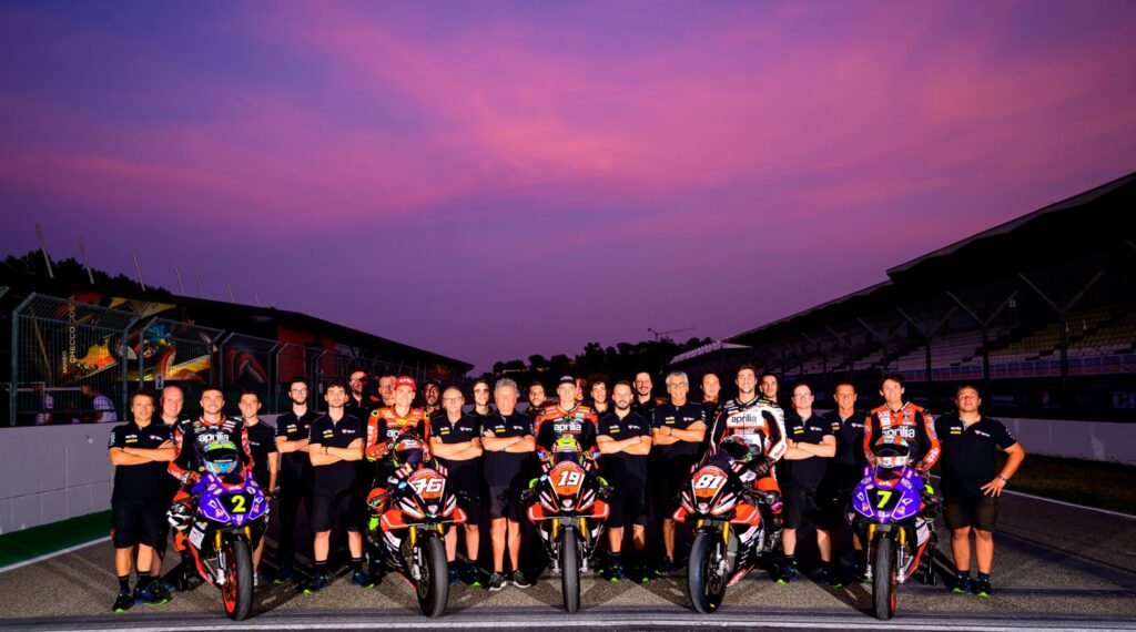 Superbike, Aprilia Nuova M2 « On s’accroche à Bernardi et Cavalieri » Nuova M2 Racing Team