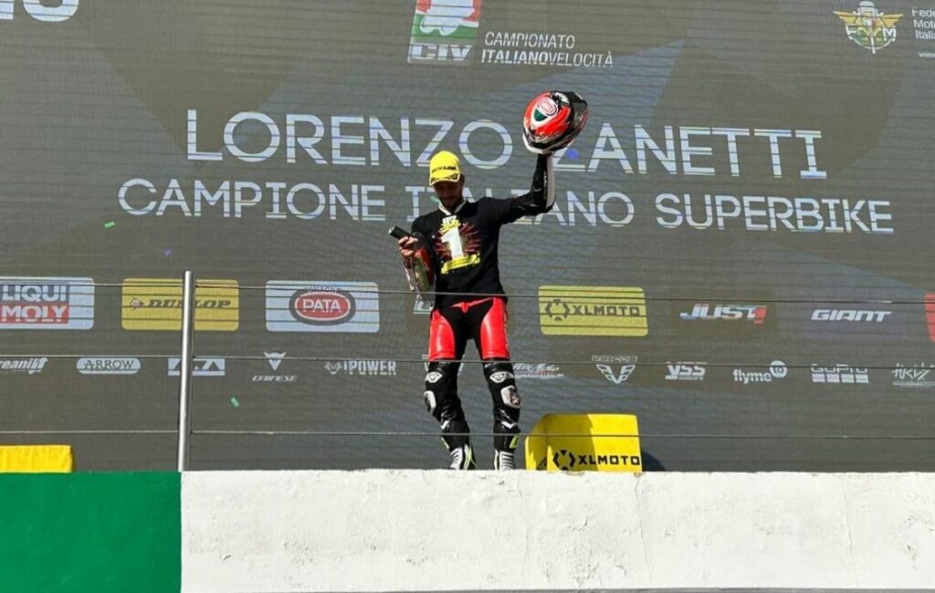 Superbike, Lorenzo Zanetti tricolore amer “Mon erreur, je suis désolé de finir comme ça” zanetti-campione-civ-superbike-2023