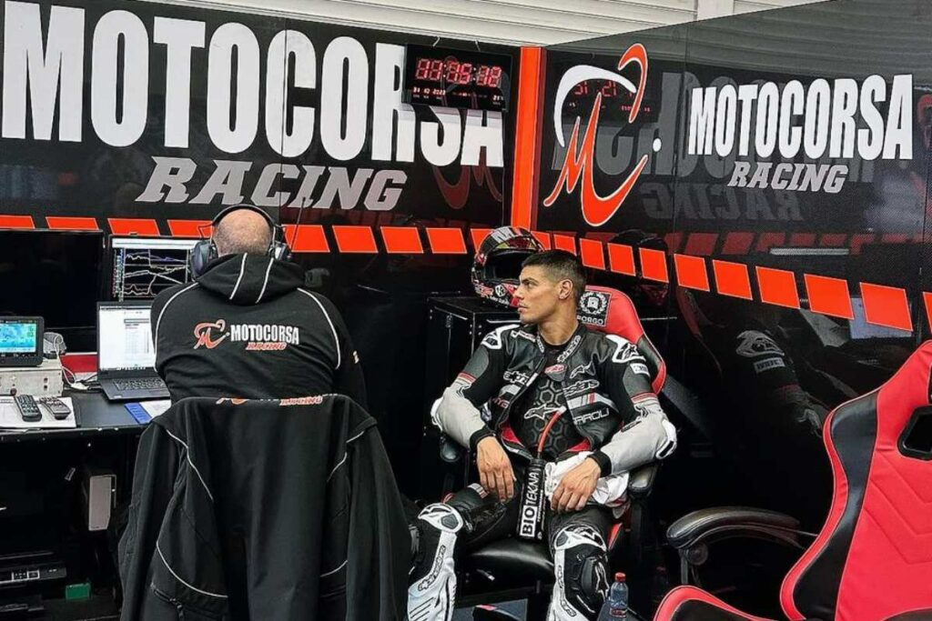 Superbike, sentiment Rinaldi-Motocorsa : « J’ai compris pourquoi Bassani était fort » Superbike, test Jerez: subito feeling Rinaldi-Motocorsa
