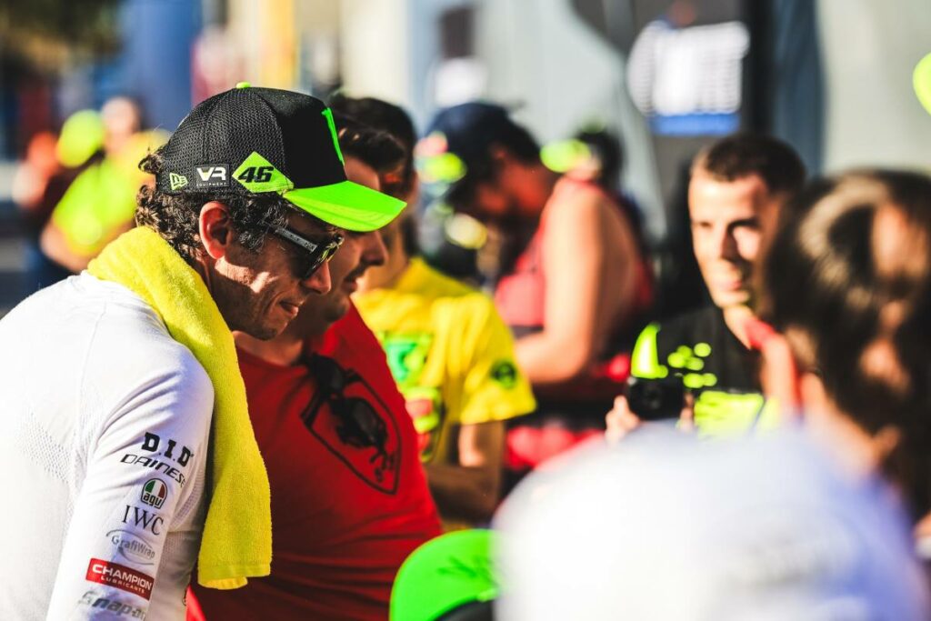 Valentino Rossi pense à l’avenir : les projets pour la saison 2024 Valentino Rossi 2023