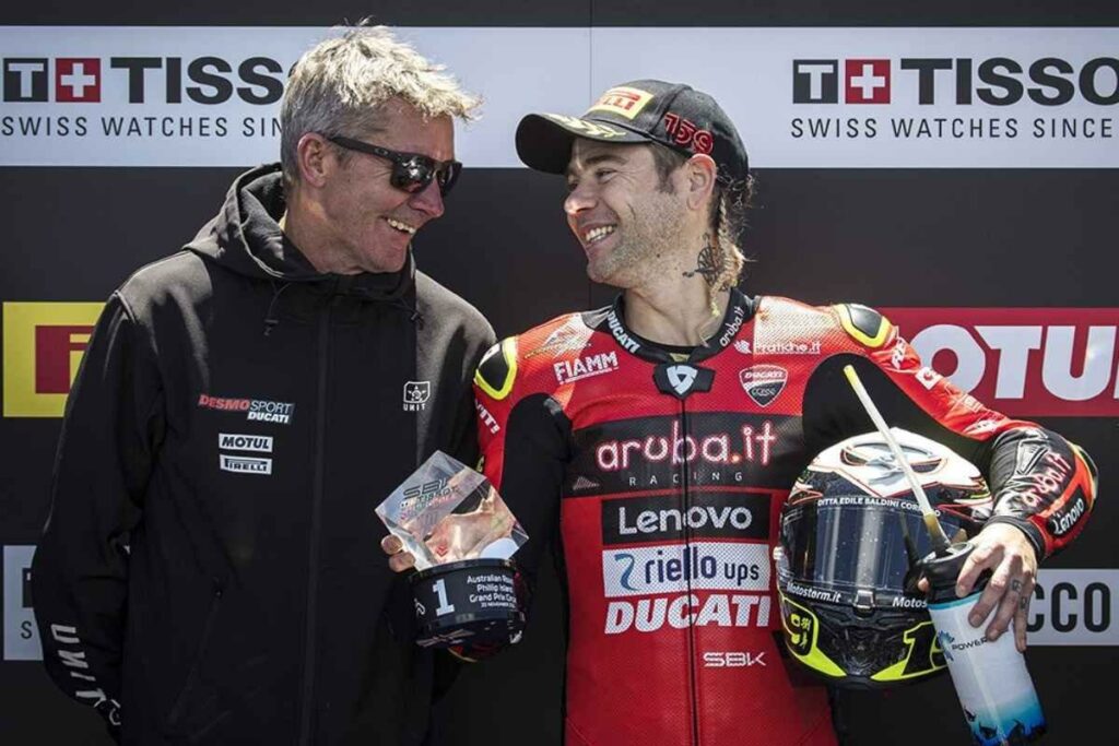 Bautista revient en MotoGP : Bayliss lui souhaite le même conte de fées Bautista wild card in MotoGP: gli auguri di Bayliss