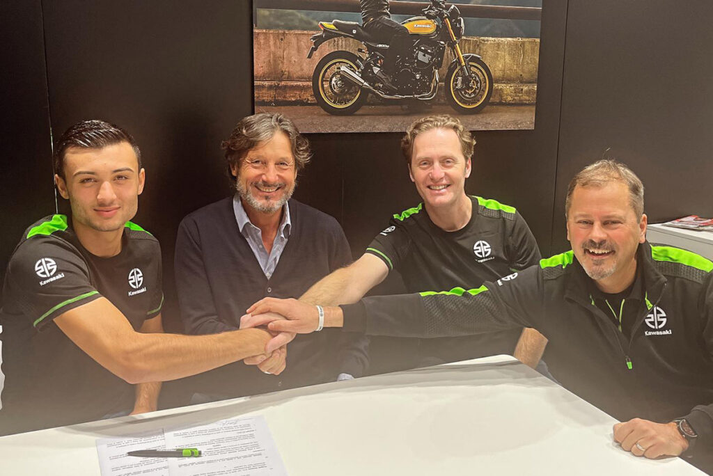 Gabriele Giannini à Prodina, l’équipe « Nous y allons étape par étape » Gabriele Giannini, ProDina, Supersport