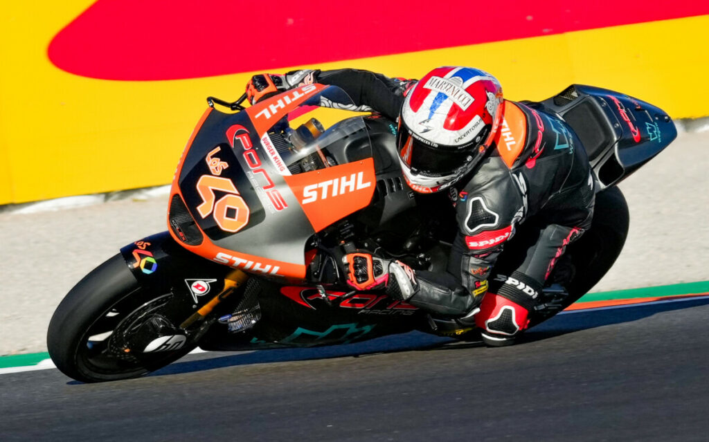 Moto2 Valence: Canet beffa Aldeguer, dans l’équipe Pons la dernière pole aron-canet-moto2-qp-valencia