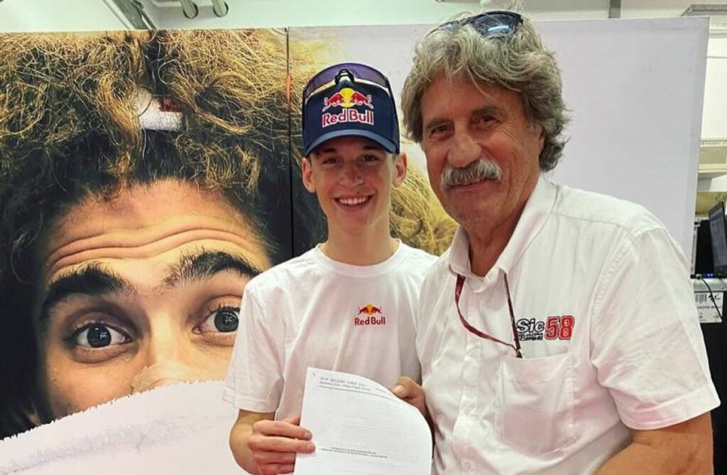 Moto3, Filippo Farioli chez Paolo Simoncelli en 2024 filippo-farioli-moto3-sic58-2024