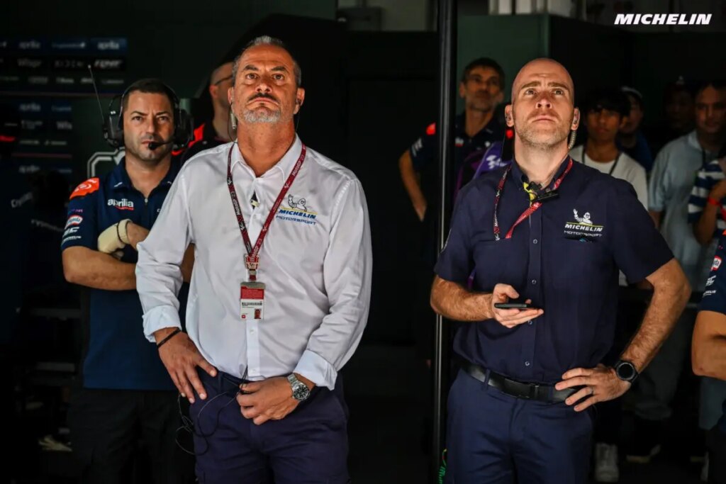 MotoGP, Piero Taramasso (Michelin) « Énorme évolution, le nouveau pneu va suivre » michelin-taramasso-motogp
