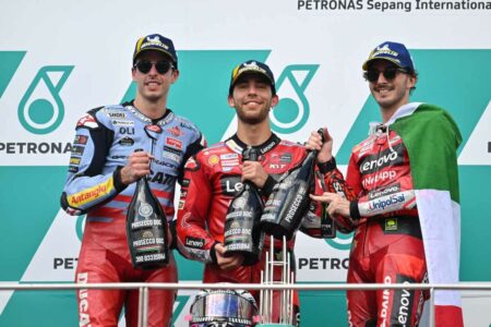 MotoGP 2023, la nuova classifica piloti dopo Sepang