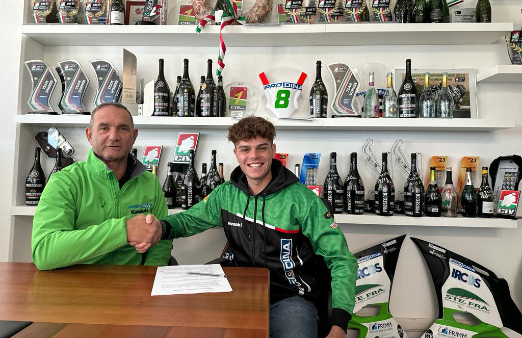 Prodina complète l’équipe pour le World Supersport 300 avec Giacomo Zannini Zannini Prodina Mondiale 300