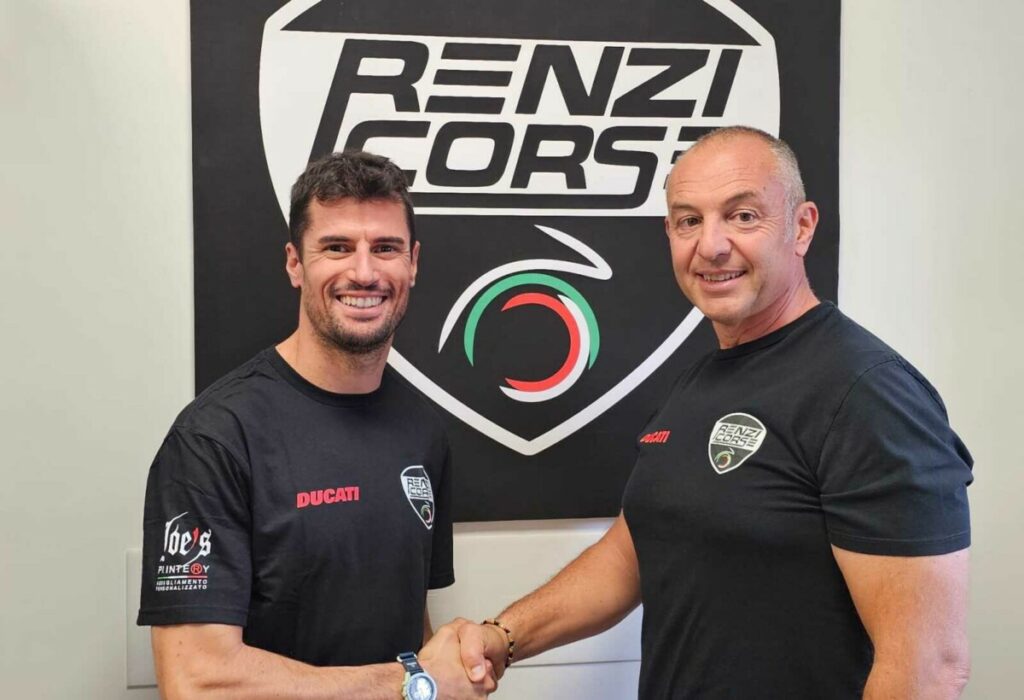 Simone Corsi avec Renzi Corse et Ducati pour le rappel CIV Supersport simone-corsi-renzi-corse-civ-ssp-2024