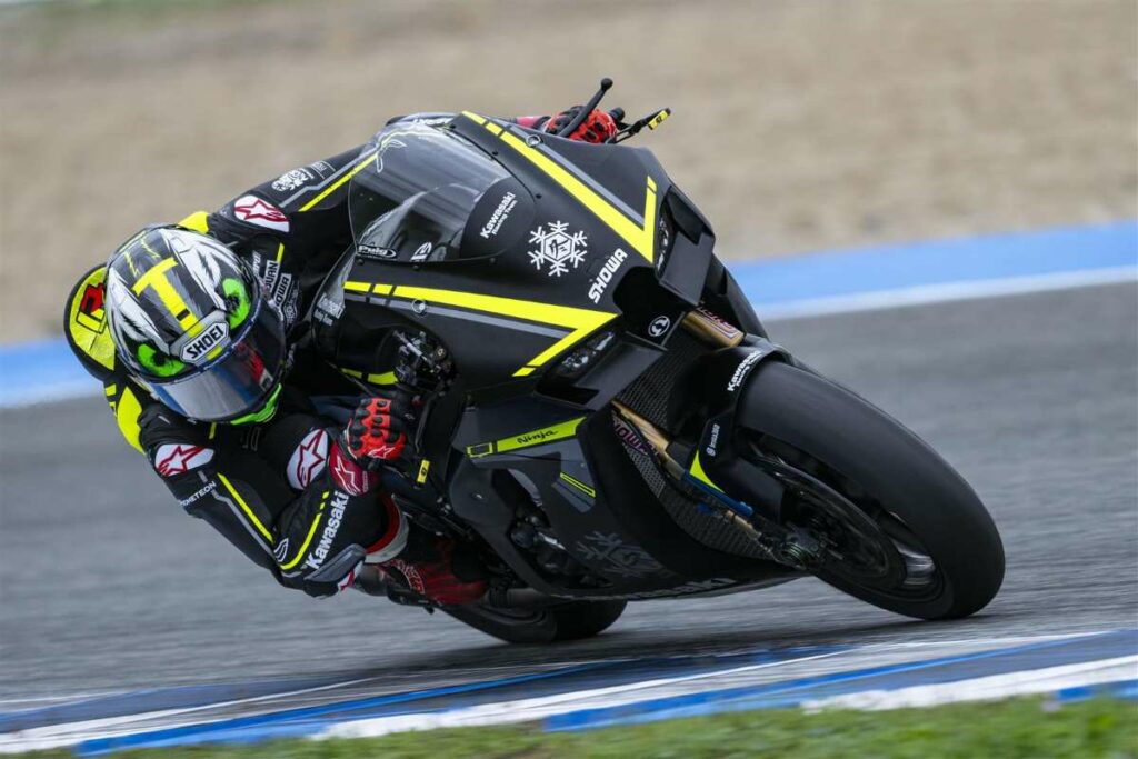 Superbike, Axel Bassani explique : « Ducati-Kawasaki, ce sont les différences » Superbike, Axel Bassani contento del primo test con Kawasaki