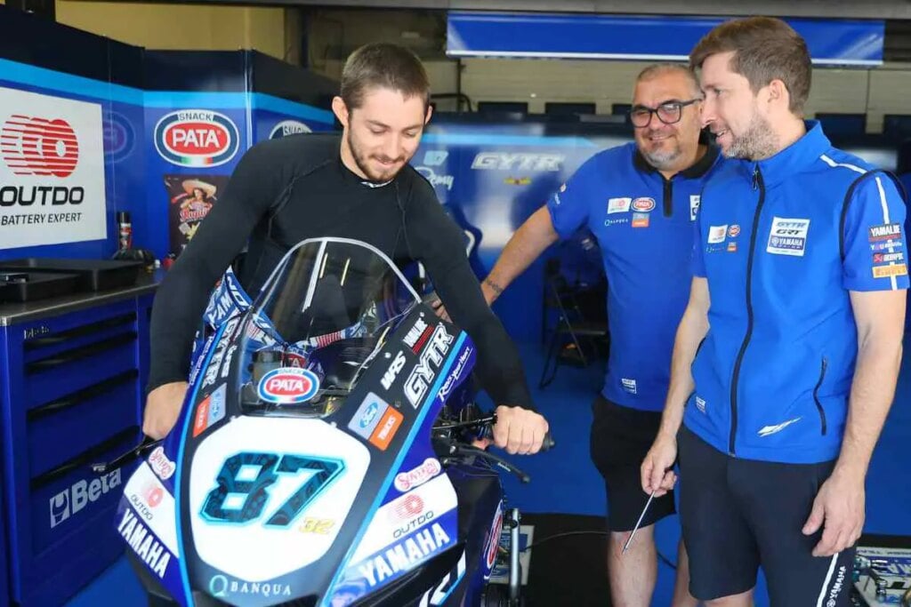Superbike, Rémy Gardner avoue : « Rea m’a surpris » Superbike, test Jerez: Gardner sorpreso da Rea