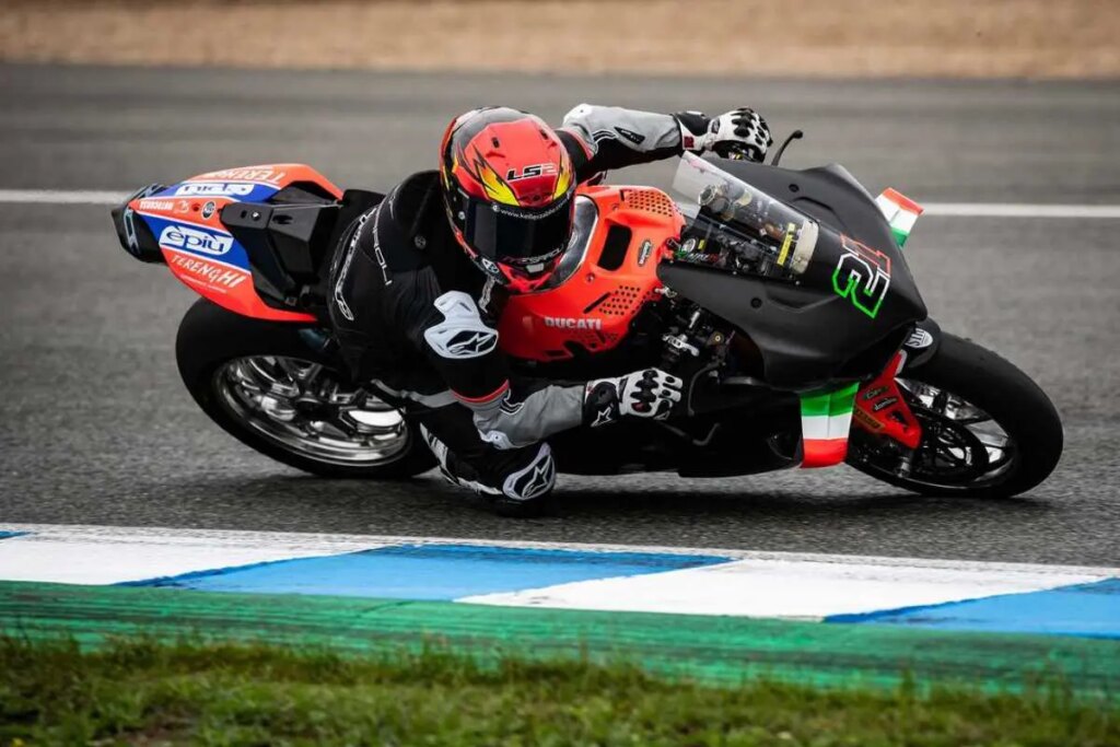 Superbike, Rinaldi quitte Jerez avec le sourire : “J’étais le plus rapide” Superbike, test Jerez: Rinaldi felice del debutto con Motocorsa