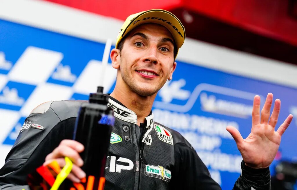 Andrea Migno “Je paierais juste pour courir en MotoGP” Andrea Migno