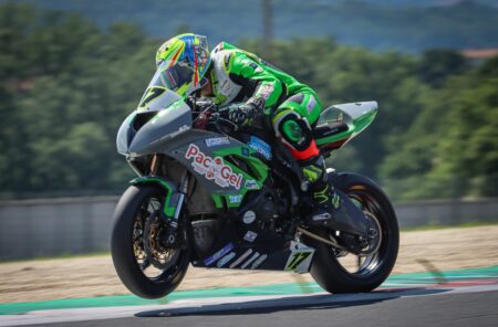 Il giovane Antonio Frappola esordirà nel CIV Supersport 2024 rinnovando il sodalizio con Box Pedercini Corse Kawasaki