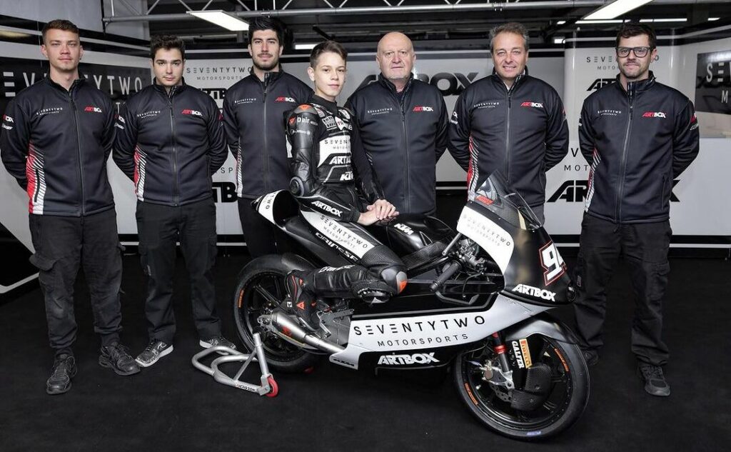 Guido Pini, les premiers pas vers le saut Moto3 JuniorGP à Almeria guido-pini-juniorgp-2024