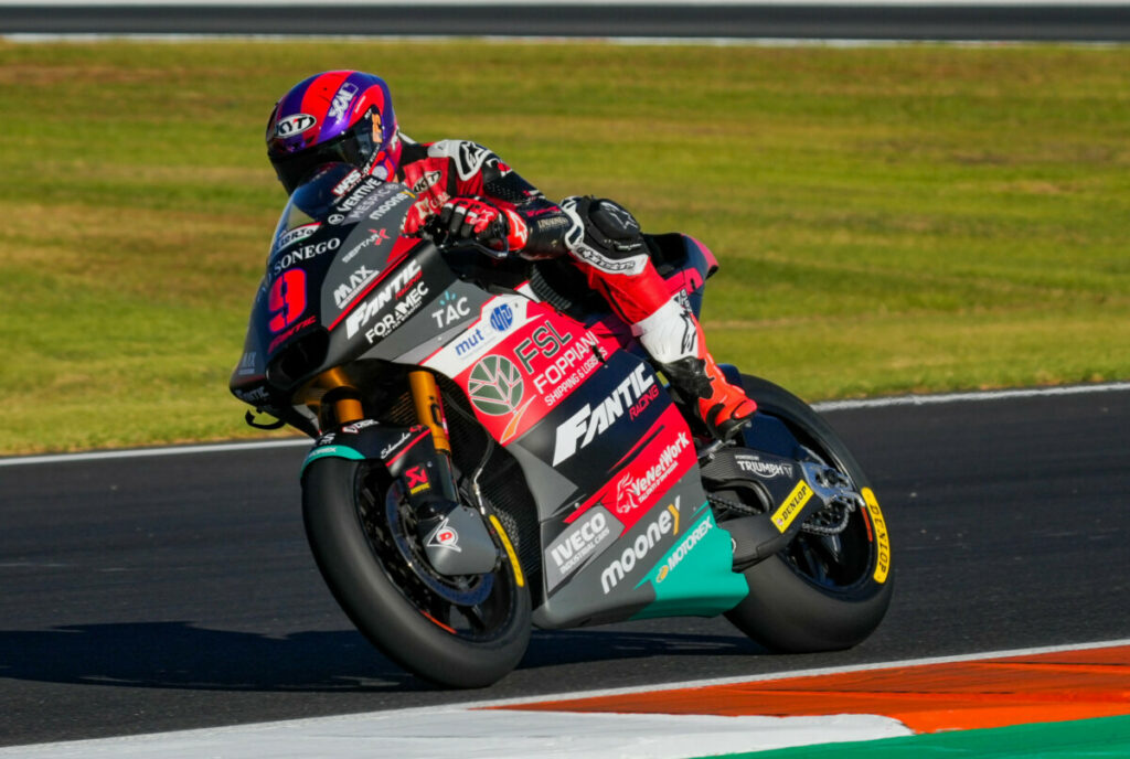 Moto2, Mattia Casadei « Il me manquait le sentiment de m’exprimer à 100 % » casadei-moto2-valencia-2023