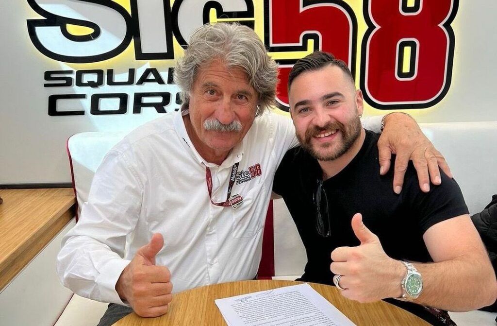 MotoE : Kevin Manfredi et SIC58 ensemble également au Championnat du Monde 2024 manfredi-sic58-motoe-2024