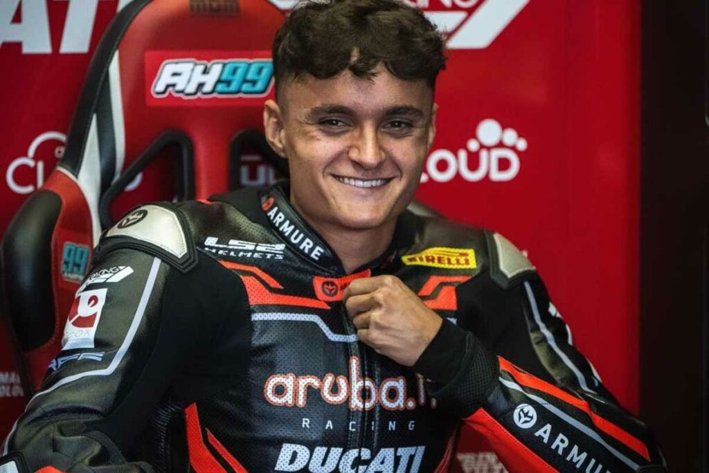 Supersport, Huertas come Bulega: la missione del nuovo pilota Ducati