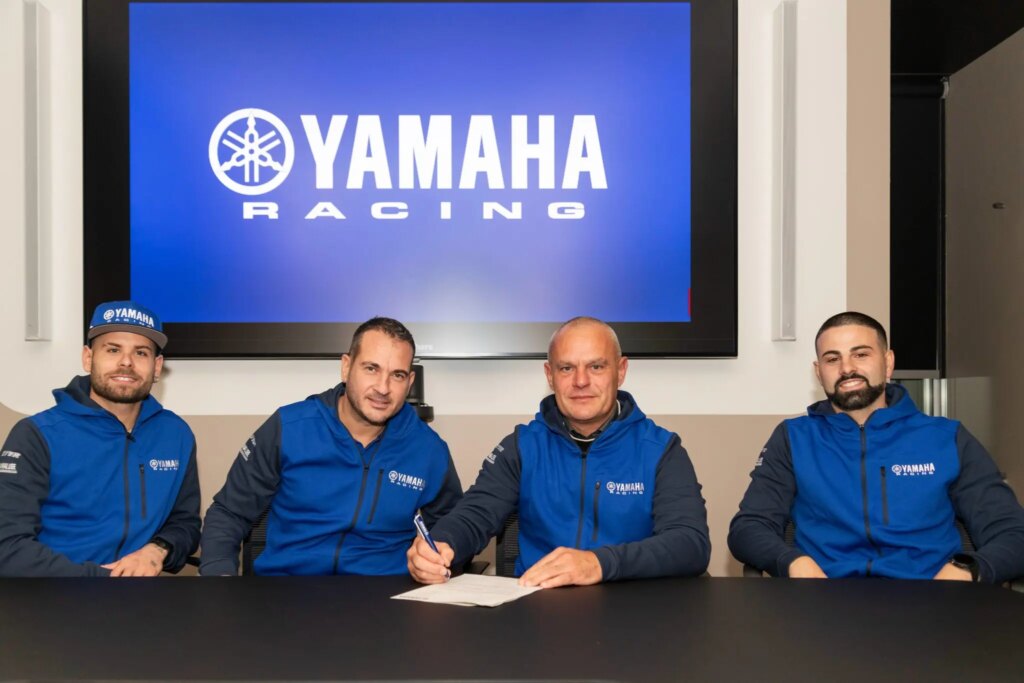 Yamaha en CIV Superbike avec Alessandro Del Bianco et Riccardo Russo Riccardo Russo, Alessandro Delbianco, CIV Superbike