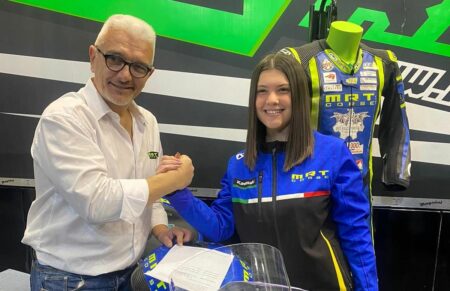 Doppio impegno per Arianna Barale nella stagione 2024: con il team MRT Corse Kawasaki per inseguire la prima vittoria in Women’s European Championship e CIV Femminile