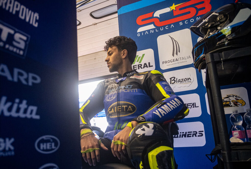 CIV Superbike, Gianluca Sconza « Le podium ? Ce n’est pas impossible.” Gianluca Sconza