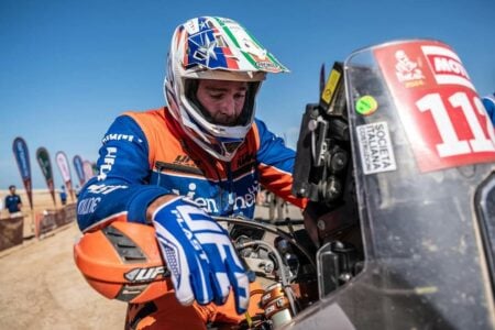 Dakar, Gioele Meoni « Papa, nous l’avons fait, ensemble ! Dakar, Gioele Meoni