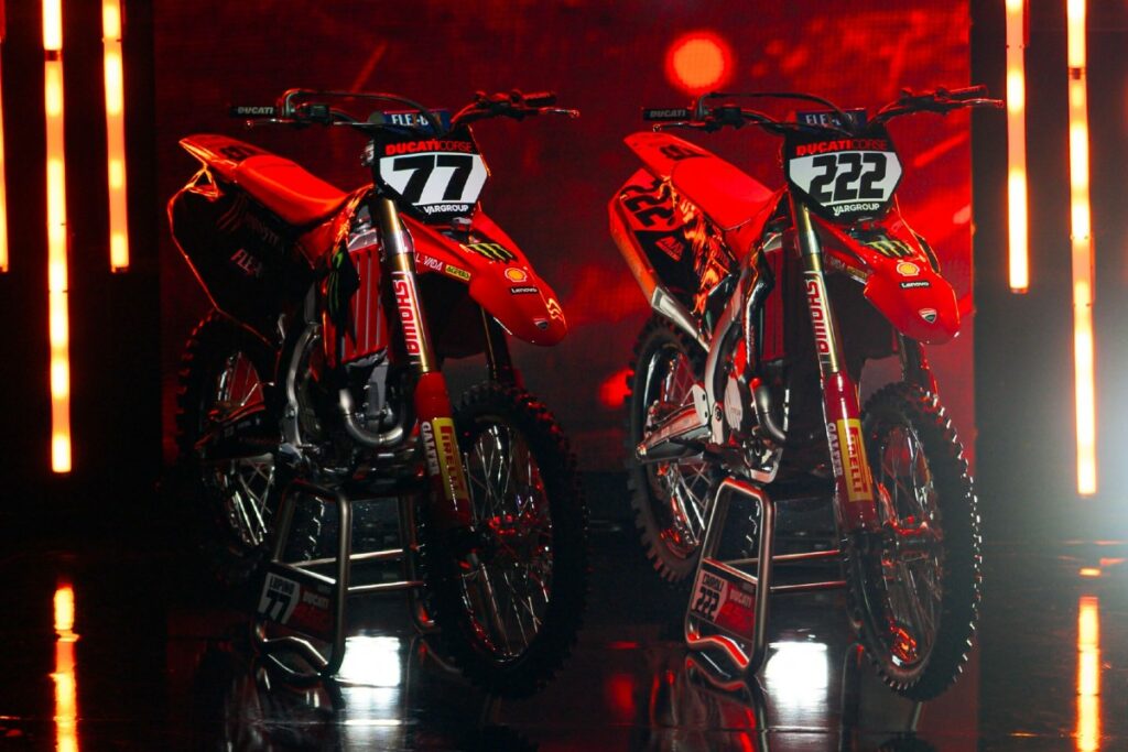 Ducati Desmo450 MX : en AMA Supercross pas avant 2026 Ducati Desmo450 MX: nell'AMA Supercross non prima del 2026