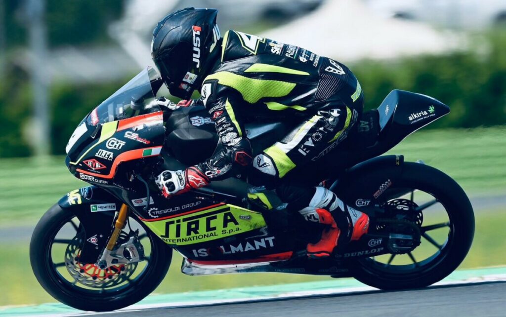 Gabriel Tesini vers le saut ETC, De Angelis : « Il peut aller loin » gabriel-tesini-etc-juniorgp-2024