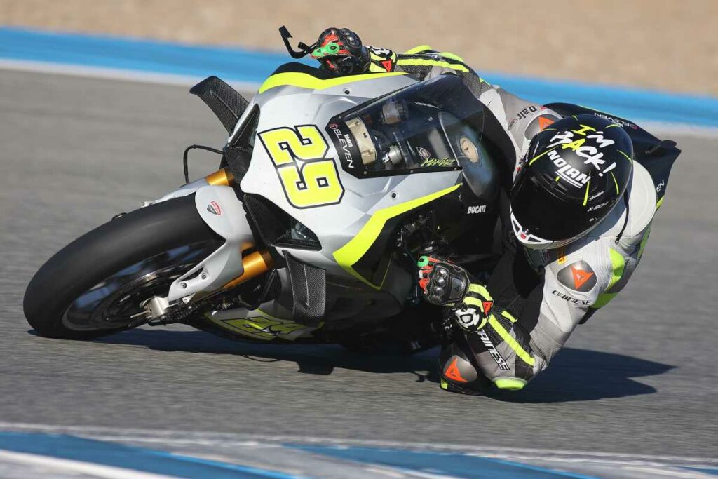 Superbike, Iannone : « Ce n’était pas évident d’être à ce niveau » Superbike, test Jerez: Iannone soddisfatto