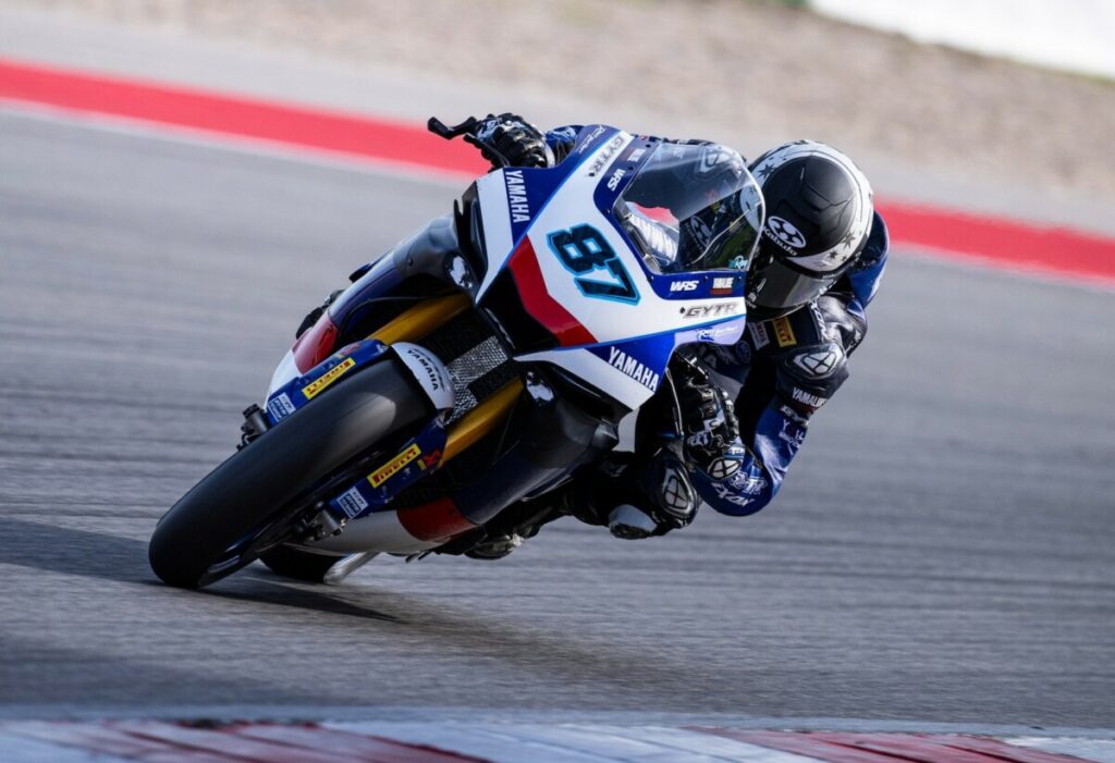 Superbike : Rémy Gardner échauffe la Yamaha GRT “On est top 6” Remy Gardner, Superbike