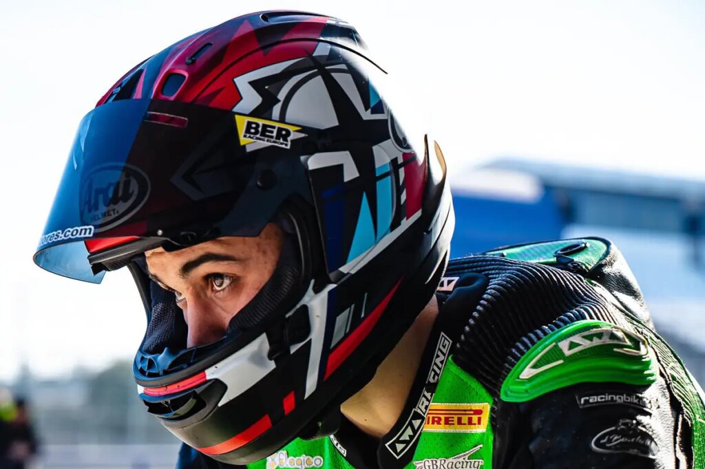 Supersport : Gabriele Giannini « Je commence à comprendre la 600 » Gabriele Giannini, Supersport, Jerez