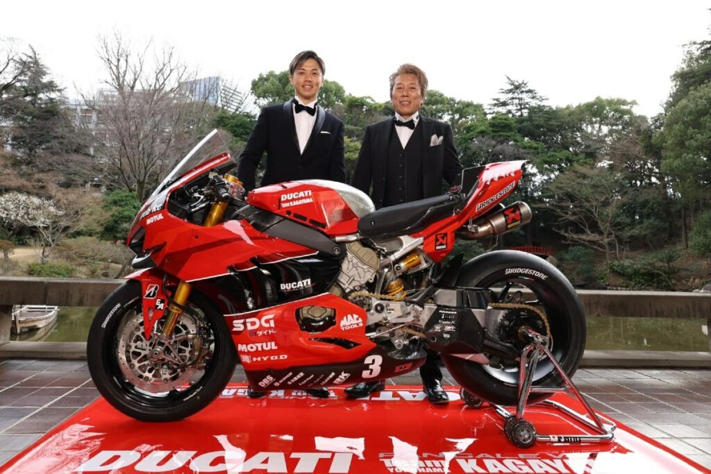 Presentato il Ducati Team Kagayama all'assalto dell'All Japan Superbike