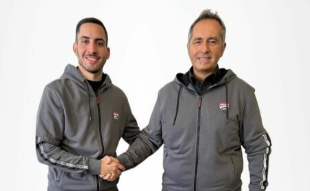 Rimasto clamorosamente senza moto ad inizio gennaio, Emanuele Pusceddu riparte dalla Ducati Panigale V2 955 del Kuja Racing Service per l’assalto al CIV Supersport 2024