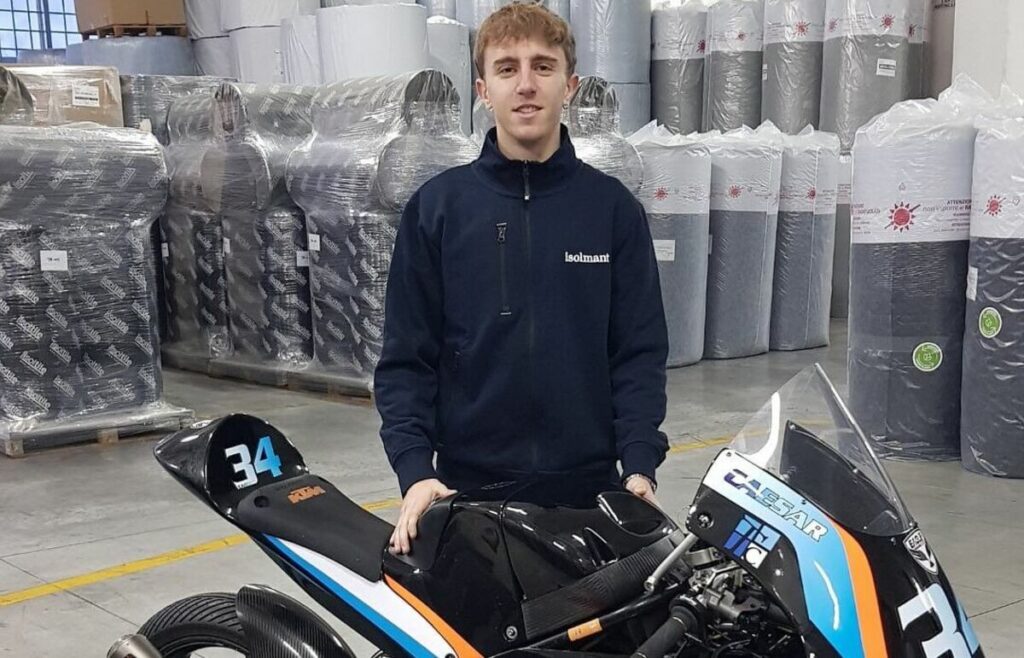 Moto3, Cesare Tiezzi « Ce sera un peu plus facile, je suis prêt » cesare-tiezzi-eagle1-juniorgp-2024