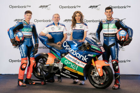 MotoE, Openbank Aspar dévoile les couleurs des Ducati de Zannoni et Torres aspar-torres-zannoni-motoe-2024