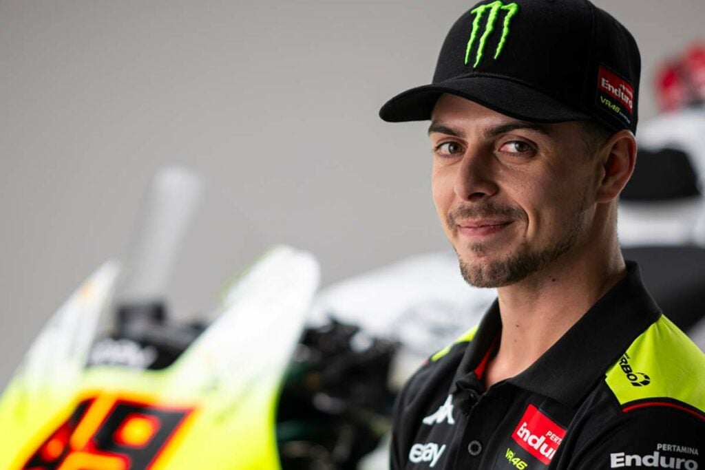 MotoGP, Di Giannantonio veut encore épater : avec mission VR46 possible MotoGP, Di Giannantonio e VR46: un 2024 di conferme