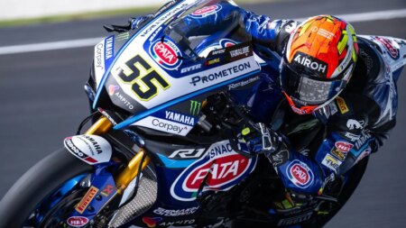 Andrea Locatelli terzo nella giornata di test del Mondiale Superbike a Phillip Island