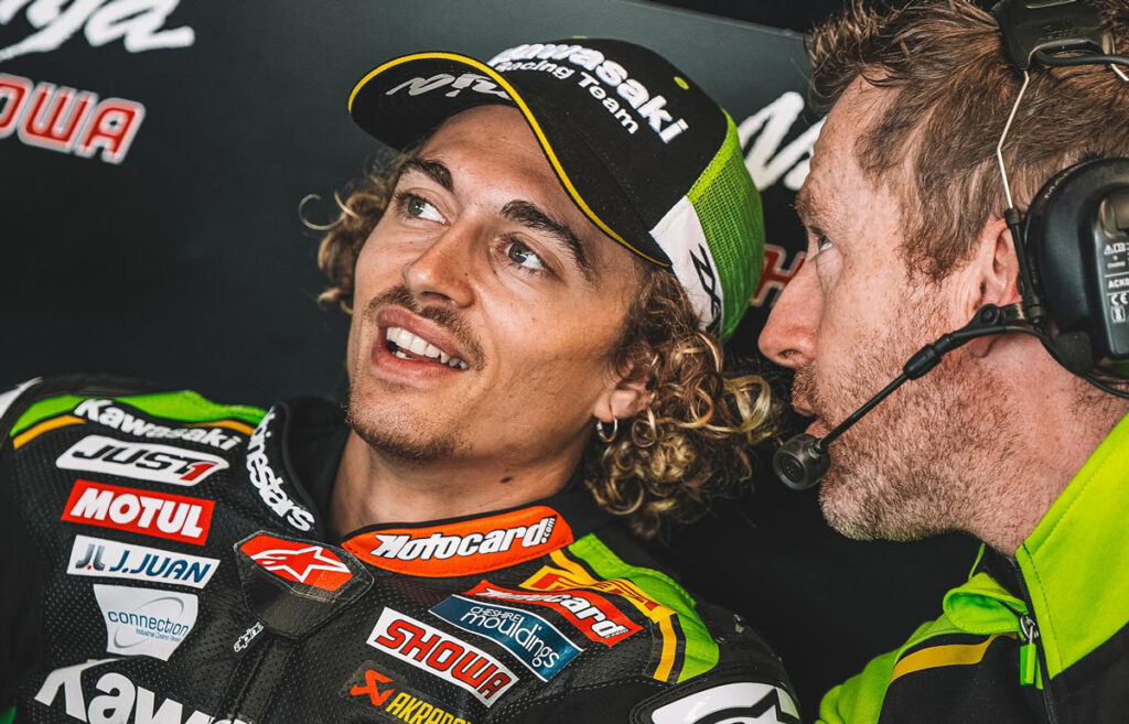 Superbike, Axel Bassani a-t-il décroché la wildcard Kawasaki ? “Je suis heureux” Axel Bassani Superbike