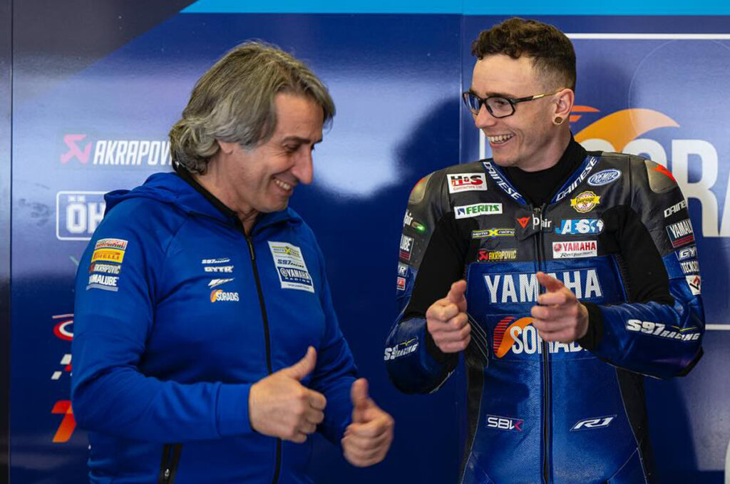 Superbike : Vanni Lorenzini aux côtés de Bradley Ray en Australie Pietro Cassarà , Bradley Ray,. Motoxracing, Superbike