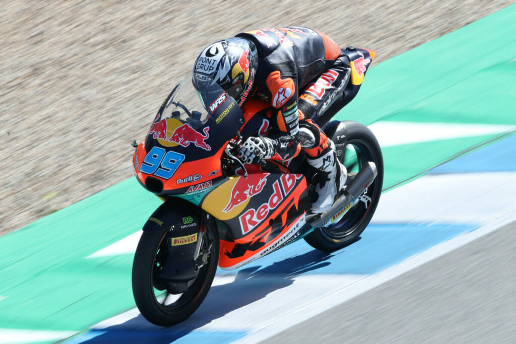 Test Moto3 Jerez, jour 3 : Rueda répond à Alonso, Nepa et Lunetta dans le top 10 rueda-moto3-test-jerez-day3