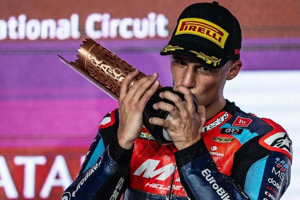 Moto2, Sergio Garcia se débloque : le premier podium arrive avec Boscoscuro sergio-garcia-moto2-qatar
