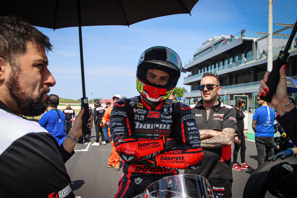 CIV Superbike, Alberto Butti « Je vais essayer de voler les secrets de Pirro »