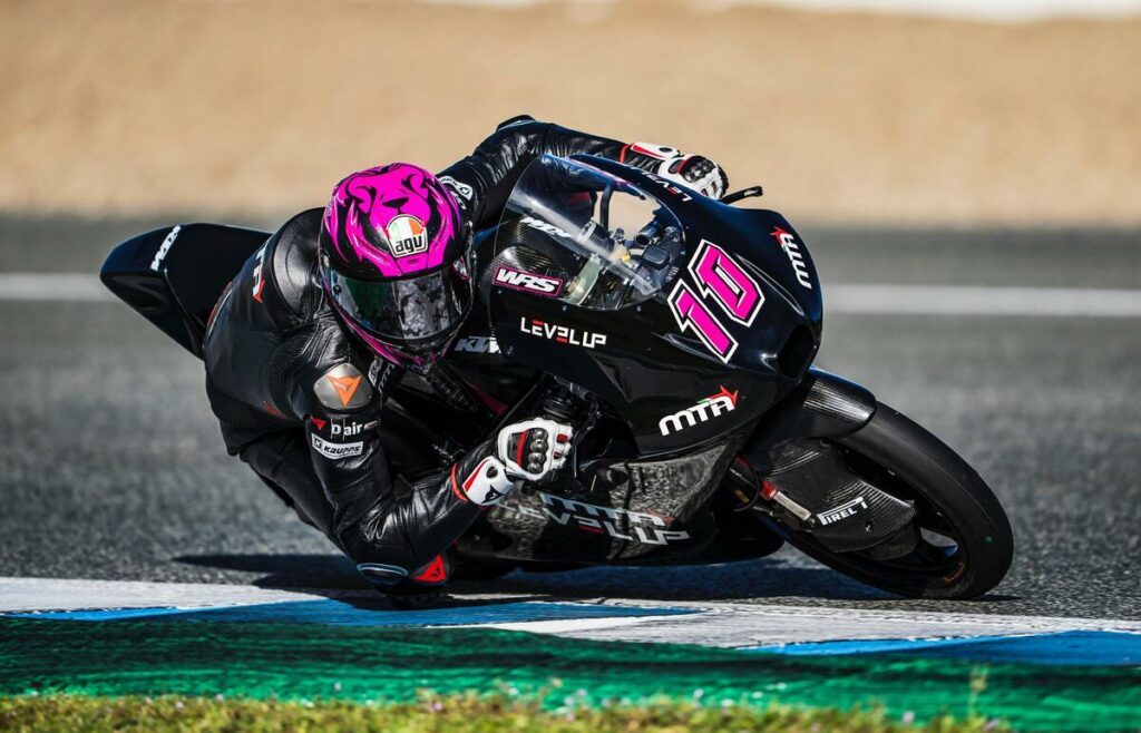 Moto3, Nicola Carraro rookie à mi-parcours “Déjà une bonne base, je m’appuie sur MTA” nicola-carraro-mta-moto3-2024