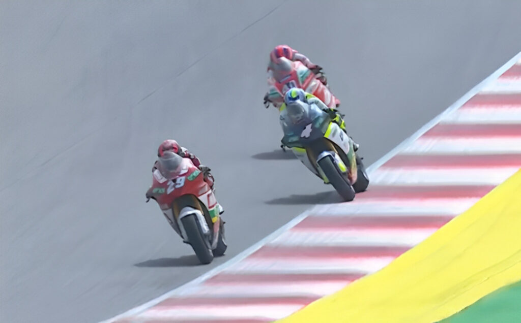MotoE Portimao, Course 1 : Spinelli en triomphe, mais combien de chutes spinelli-race1-portimao-motoe