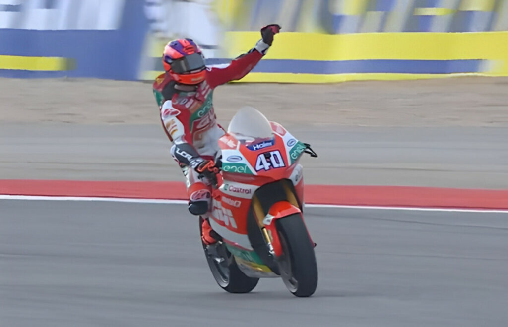 MotoE Portimao : Mattia Casadei remporte la Course 2 et prend la tête casadei-gara2-portimao-motoe