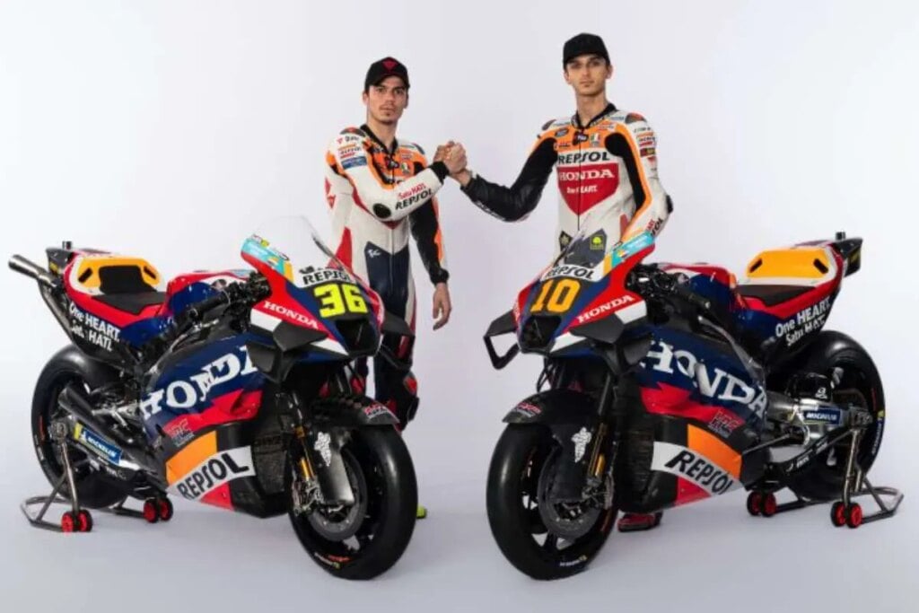 MotoGP, Honda discrets au Qatar : les objectifs de Mir et Marini MotoGP, Honda: le aspettative di Mir e Marini in Qatar