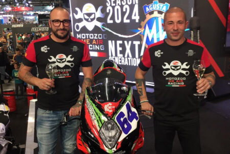 Quelle histoire : « J’ai trouvé le sponsor principal en emmenant mon fils à l’école » Motozoo Me Air Racing Supersport