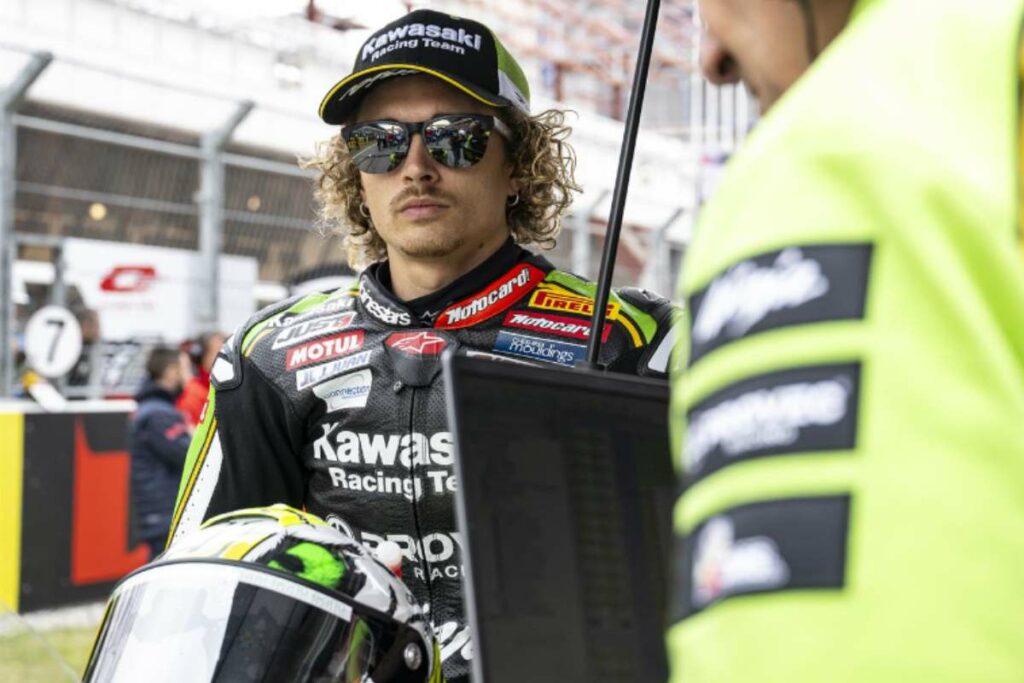 Superbike, Axel Bassani attristé : “Rinaldi m’a mis KO” Superbike Barcellona Axel Bassani