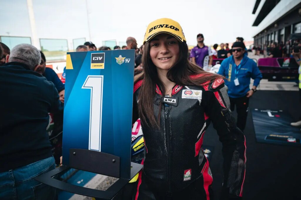 Joséphine Bruno, étoile montante « Peu de filles commencent à courir étant enfants » josephine-bruno-civ-wec-misano-2024