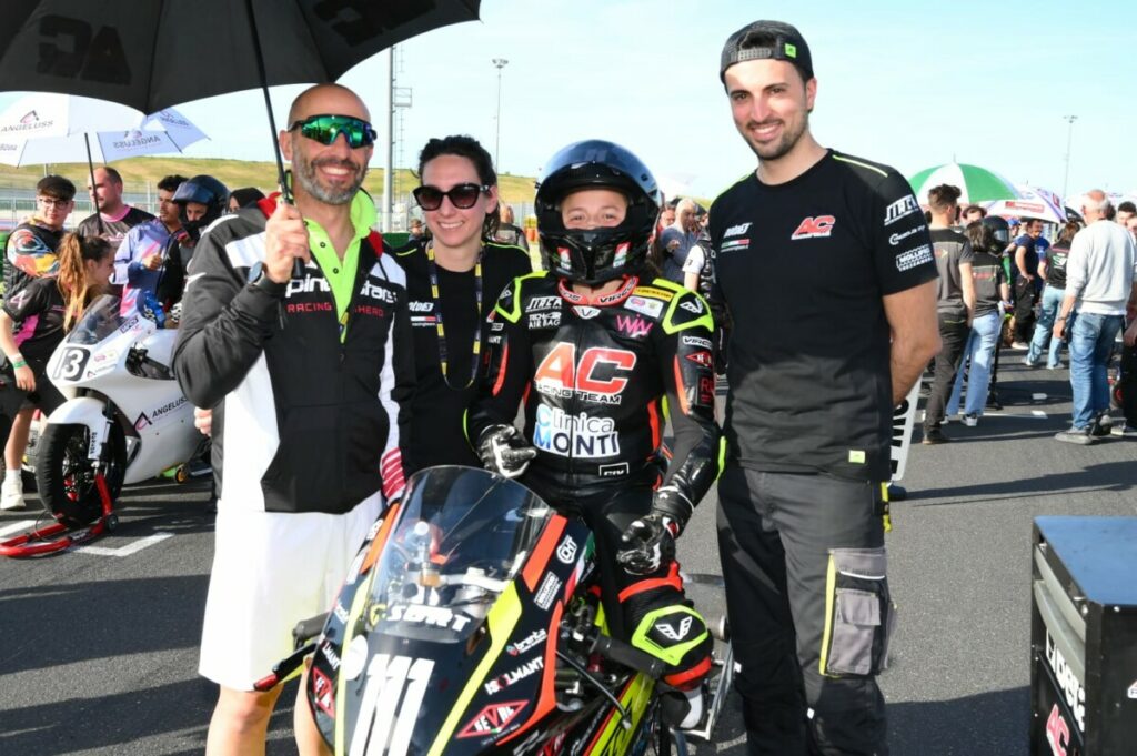 Elisabetta Monti, jeune promesse « Championnat du monde féminin ? Une opportunité, mais pas mon chemin” monti-premoto3-civ-misano-2024