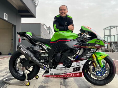Gmarino fidèle à Kawasaki : également en vert dans les courses nationales
